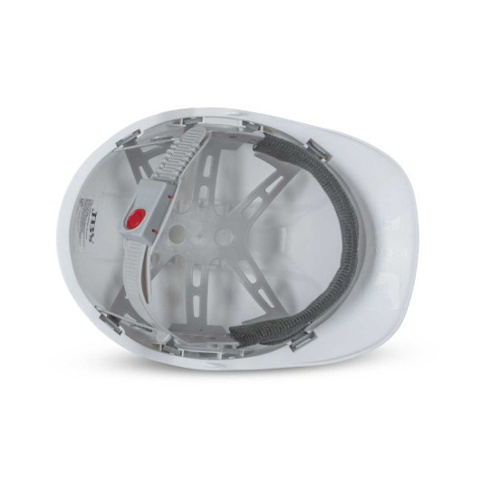 Push Lock Safety Hard Hats Bottom
